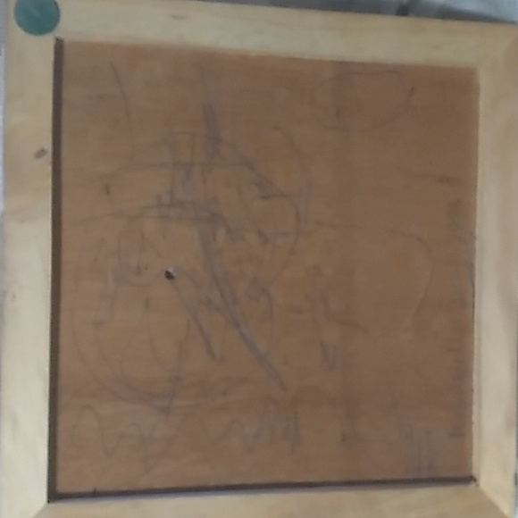 Vintage Ceramic Framed Trivet, Country, Farm, Chickens. - Picture 2 of 2